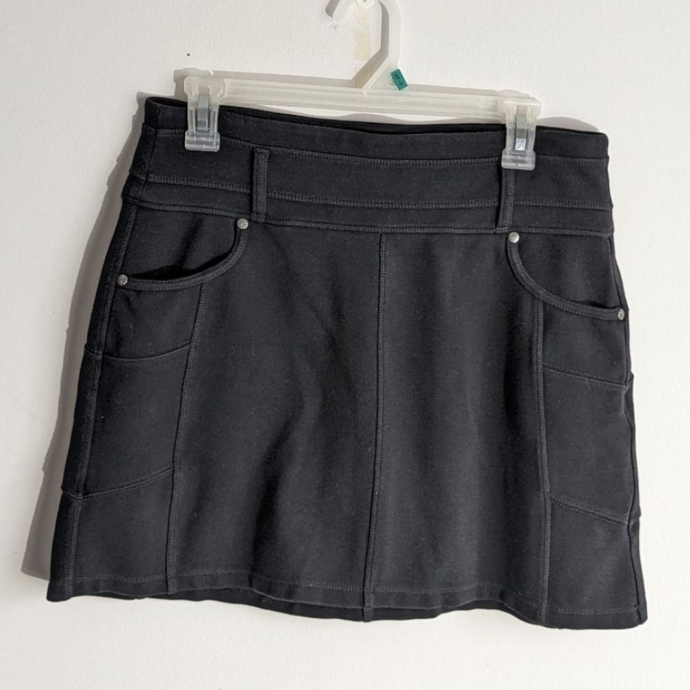 Athleta Black Mini Skirt